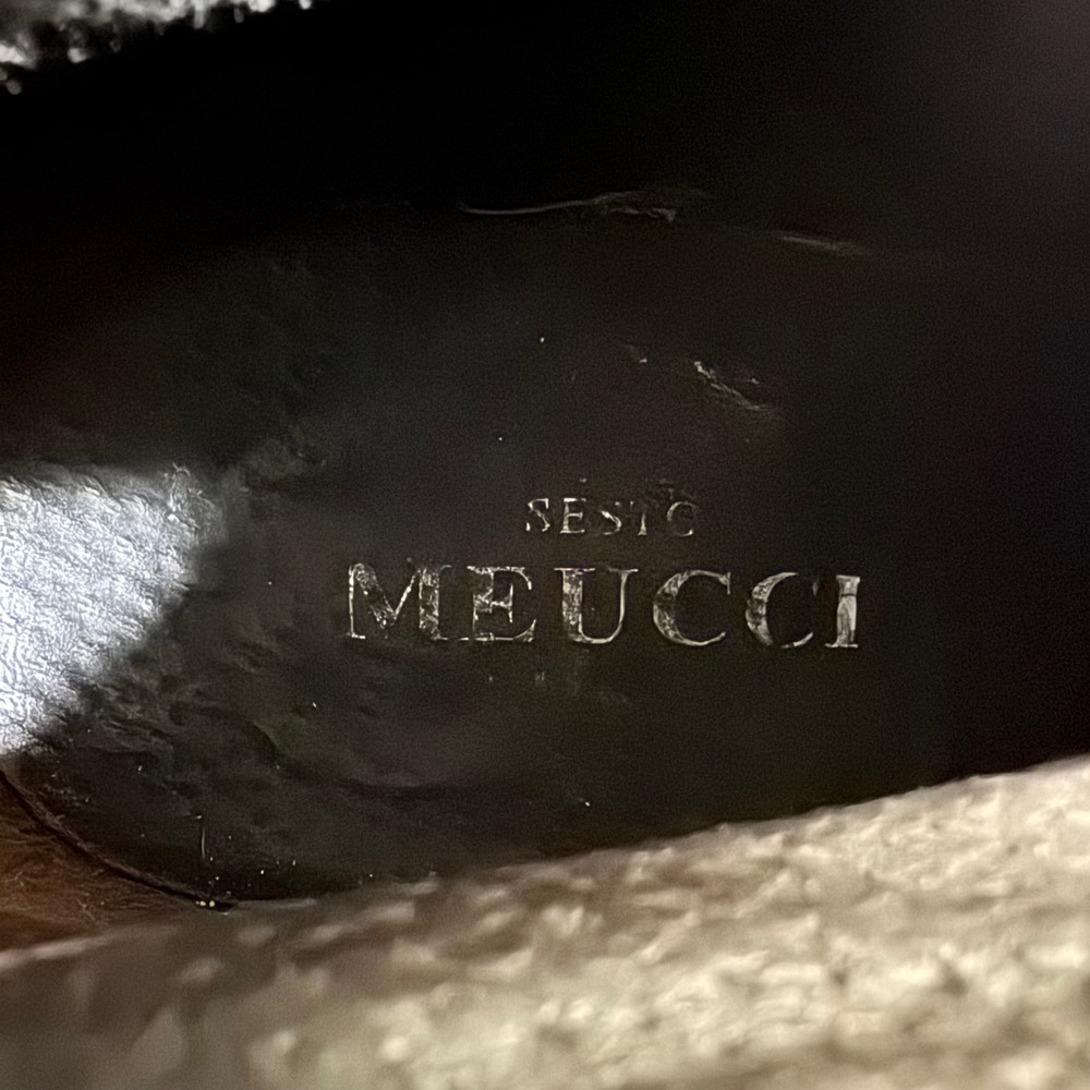 Sesto Meucci Riding Boots Womens 10M Black Leather Italy Knee High Equestrian - Picture 7 of 9